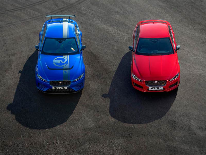 جاكوار XE تسجل إنجازاً جديداً على حلبة سباقات منسية في فرنسا